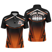 Load image into Gallery viewer, Custom Bowling Shirt for Men Bowling Jersey Bowling Team League Polo Shirt QZT140