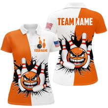 Load image into Gallery viewer, Personalized Funny Bowling Shirts for Women Polo Bowling Team Jersey QZT414