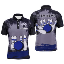 Load image into Gallery viewer, Personalized Bowling Team Shirts Multicolor Men's Bowling Shirt Polo Bowling Gifts QZT490