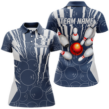 Load image into Gallery viewer, Custom Bowling Shirt Bowling Jersey for Women Bowling Team League Polo Shirt QZT252
