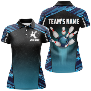 Custom Bowling Shirt for Women Bowling Jersey Bowling Team League Polo Shirt QZT115