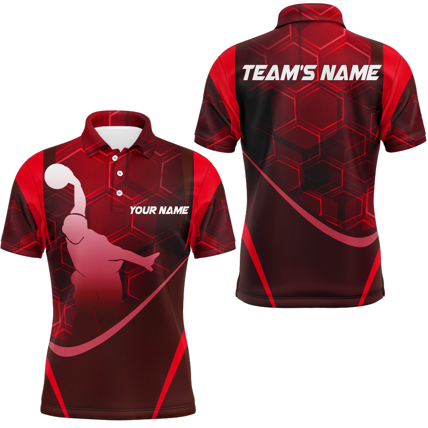 Cricket Jersey Red Black Customized Sublimation Shirt Shirt Only