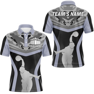 Personalized Bowling Polo Shirt for MenCustom Bowling Team Jersey  Bowling Shirt QZT21