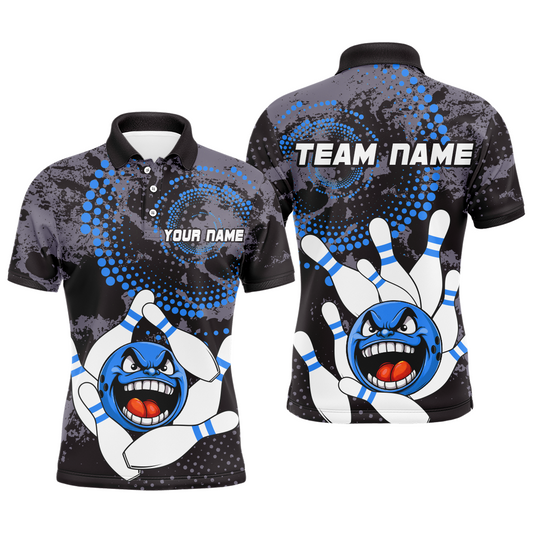 Personalized Bowling Shirts for Men Polo Camo Bowling Jersey   Bowling Team League QZT446