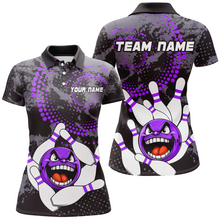 Load image into Gallery viewer, Personalized Bowling Shirts for Women Polo Camo Bowling Jersey Bowling Team League QZT446