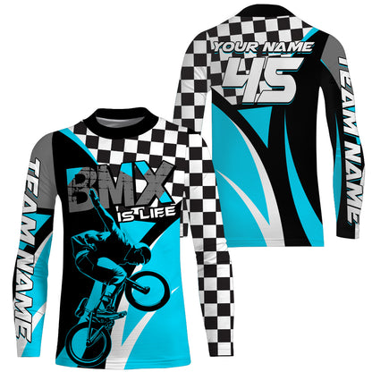 BMX Is Life Jersey Personalized UPF30+ American Bicycle Motocross Off-road Adult&Kid Patriotic Racing Jersey| LUT02