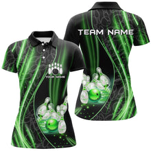 Load image into Gallery viewer, Green Light Bowling Shirt For Men Women Custom Team Bowling Jersey For Couples BDT504