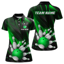 Load image into Gallery viewer, Eagle Bowling Polo Shirts For Men &amp; Women Custom Team Bowling Jersey Uniform Bowler Gift | Green BDT524