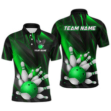 Load image into Gallery viewer, Eagle Bowling Polo Shirts For Men &amp; Women Custom Team Bowling Jersey Uniform Bowler Gift | Green BDT524