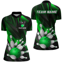 Load image into Gallery viewer, Eagle Bowling Shirts For Men &amp; Women Custom Team Bowling Jersey Uniform Bowler Gift | Green BDT524