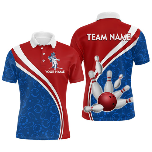American Bowling Jersey Men And Women Custom Bowling Shirts Unisex Polo Bowling Team Shirt BDT600