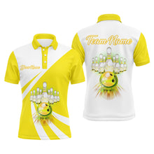 Load image into Gallery viewer, Bowling Polo Shirt For Men Custom 3D Bowling Jersey Men's Bowling Team League Shirt BDT134