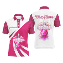Load image into Gallery viewer, Bowling Polo Shirt For Men Custom 3D Bowling Jersey Men's Bowling Team League Shirt BDT134