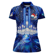 Load image into Gallery viewer, Christmas Bowling Shirt Custom 3D Bowling Jersey Team Bowling Polo Shirt For Women BDT384