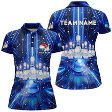 Load image into Gallery viewer, Christmas Bowling Shirt Custom 3D Bowling Jersey Team Bowling Polo Shirt For Women BDT384