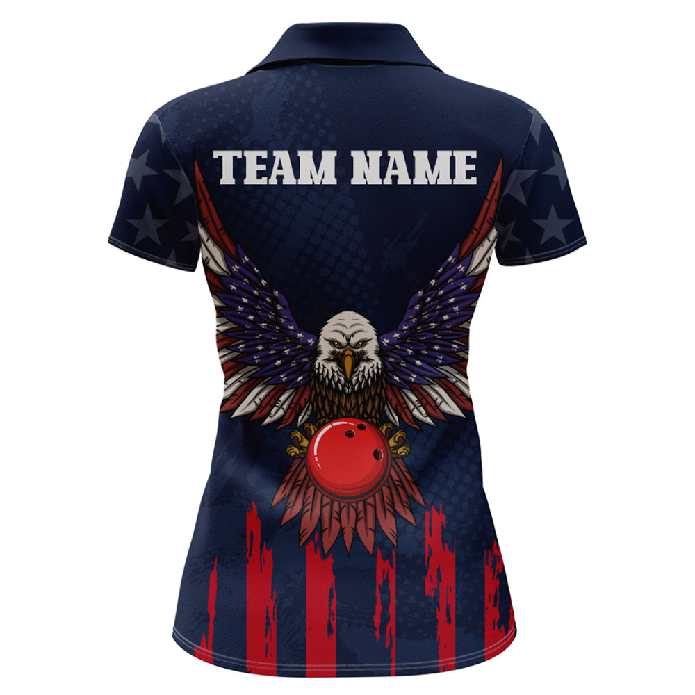 Custom Name Eagles Hawaiian Bowling Shirt For Men And Women