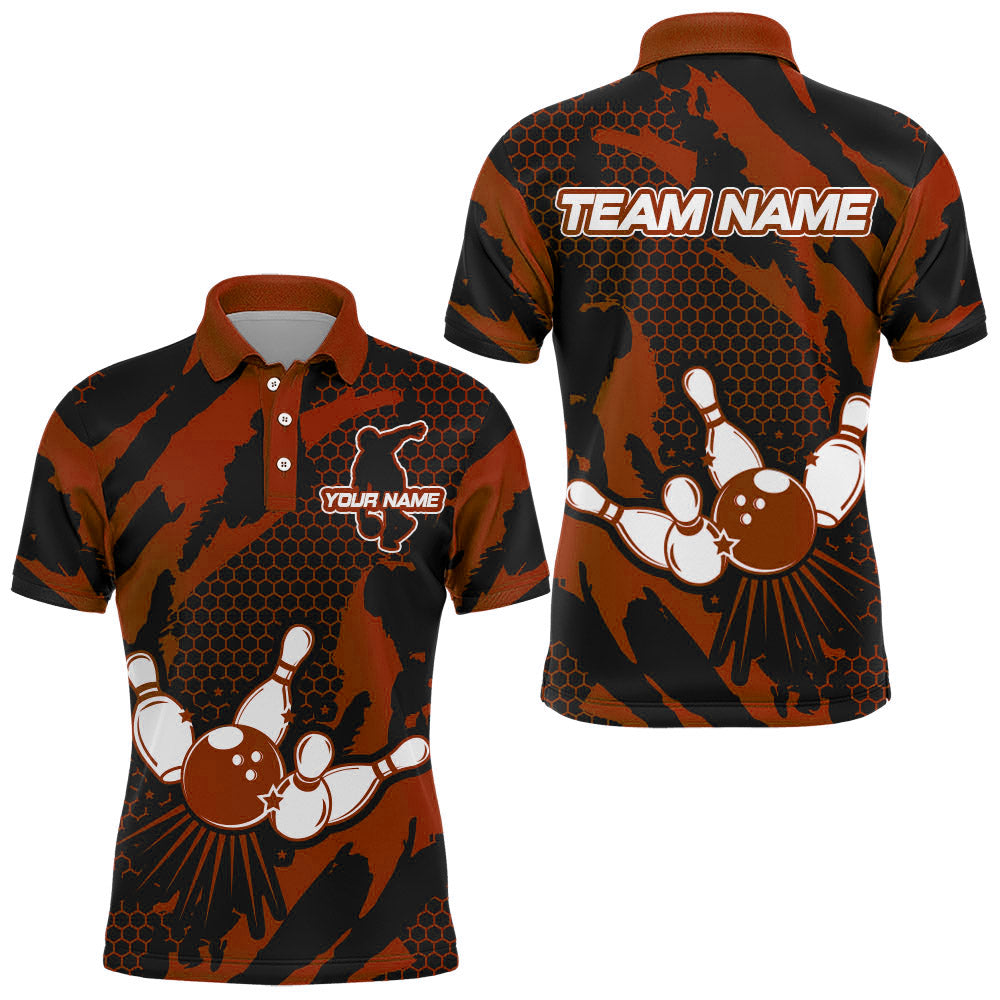 Bowling Jerseys For Men Custom Bowling Polo Shirt Team League Bowling Shirts BDT326