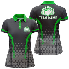 Load image into Gallery viewer, Personalized Bowling Polo Shirts Women Custom Bowling Jersey Team Bowlers BDT269