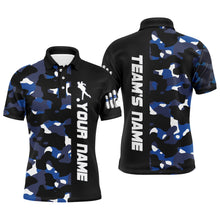 Load image into Gallery viewer, Camo Bowling Polo Shirt For Men And Women Personalized Bowling Jerseys Team BDT446