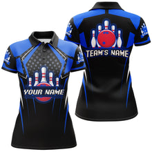 Load image into Gallery viewer, Personalized Bowling Jersey For Women Bowling Polo Shirt For Team Strike BDT271
