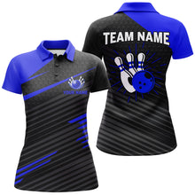 Load image into Gallery viewer, Personalized Bowling Jersey Women Custom Bowling Shirt Team League Bowling Polo Shirts BDT343