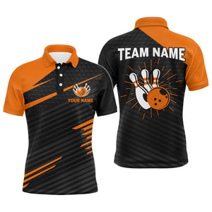 Personalized Bowling Jersey Men Custom Bowling Shirt Team League Bowling Polo Shirts BDT343