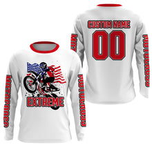 Load image into Gallery viewer, American Flag Motocross Jersey Kid Men Women UPF30+ Youth Dirt Bike Shirt MX Racing Motorcycle PDT617