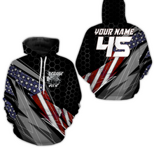 Load image into Gallery viewer, American Flag Quad Bike Hoodie Personalized ATV Motocross Hooded Jersey Men Women PDT923