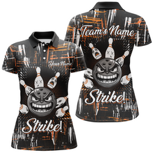 Load image into Gallery viewer, Strike Bowling Jersey For Women Custom Funny Bowling Shirt Team League Bowling Polo Shirt BDT322