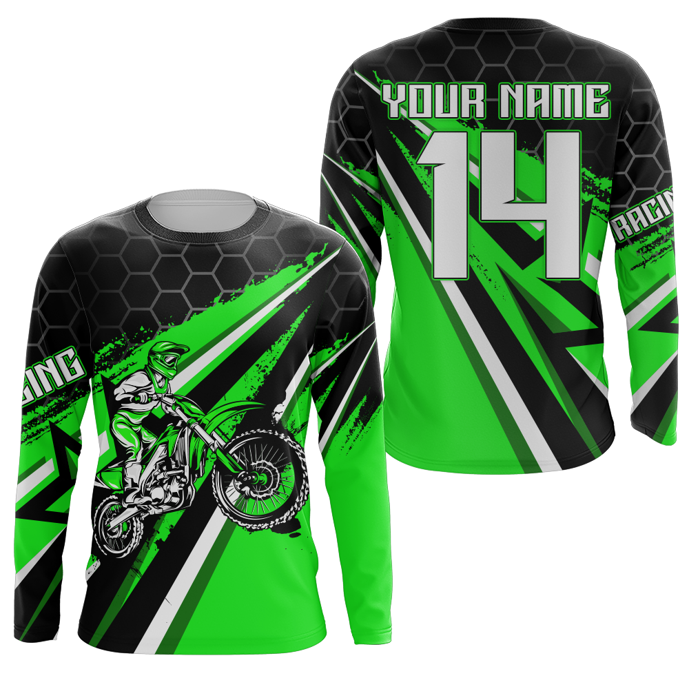 Kawasaki dirt bike jersey online