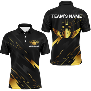 Custom Bowling Polo Shirt For Men Bowling Jersey Team League Bowling Shirts Couple BDT344