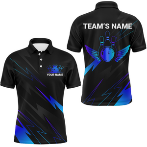 Custom Bowling Polo Shirt For Men Bowling Jersey Team League Bowling Shirts Couple BDT344