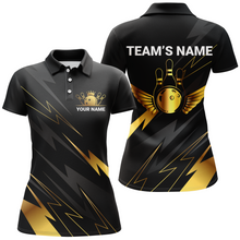 Load image into Gallery viewer, Custom Bowling Polo Shirt For Women Bowling Jersey Team League Bowling Shirts Couple BDT344