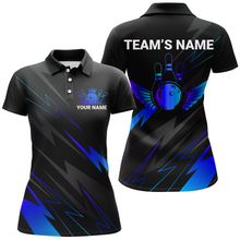 Load image into Gallery viewer, Custom Bowling Polo Shirt For Women Bowling Jersey Team League Bowling Shirts Couple BDT344