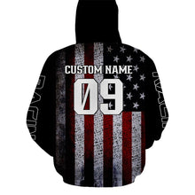 Load image into Gallery viewer, USA Flag Quad Bike Hoodie For Adult Upf30+ ATV Motocross Hooded Jersey Patriotic Off-Road Extreme PDT909