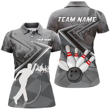 Load image into Gallery viewer, Custom Bowling Jersey For Women Bowling Polo Shirt Team Bowling Short Sleeve BDT270