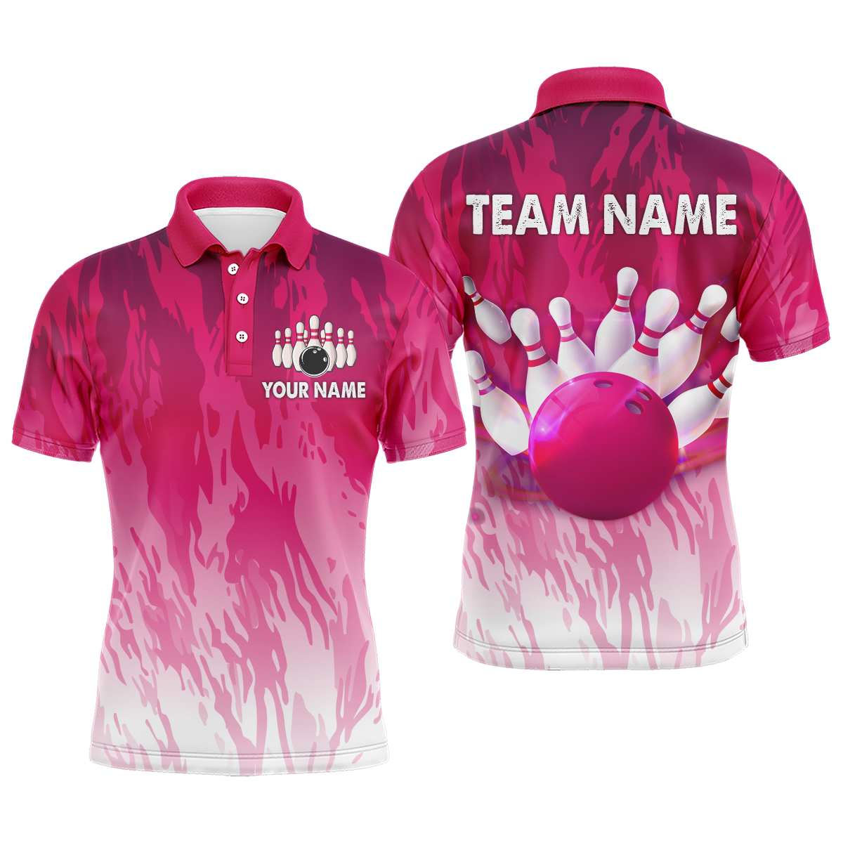 Personalized Bowling Shirts Men Custom Bowling Jersey Team Bowling