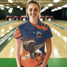 Load image into Gallery viewer, Custom Eagle Bowling Shirts Bowling Jersey for Men Women and Team Personalized MBL73