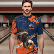 Load image into Gallery viewer, Custom Eagle Bowling Shirts Bowling Jersey for Men Women and Team Personalized MBL73