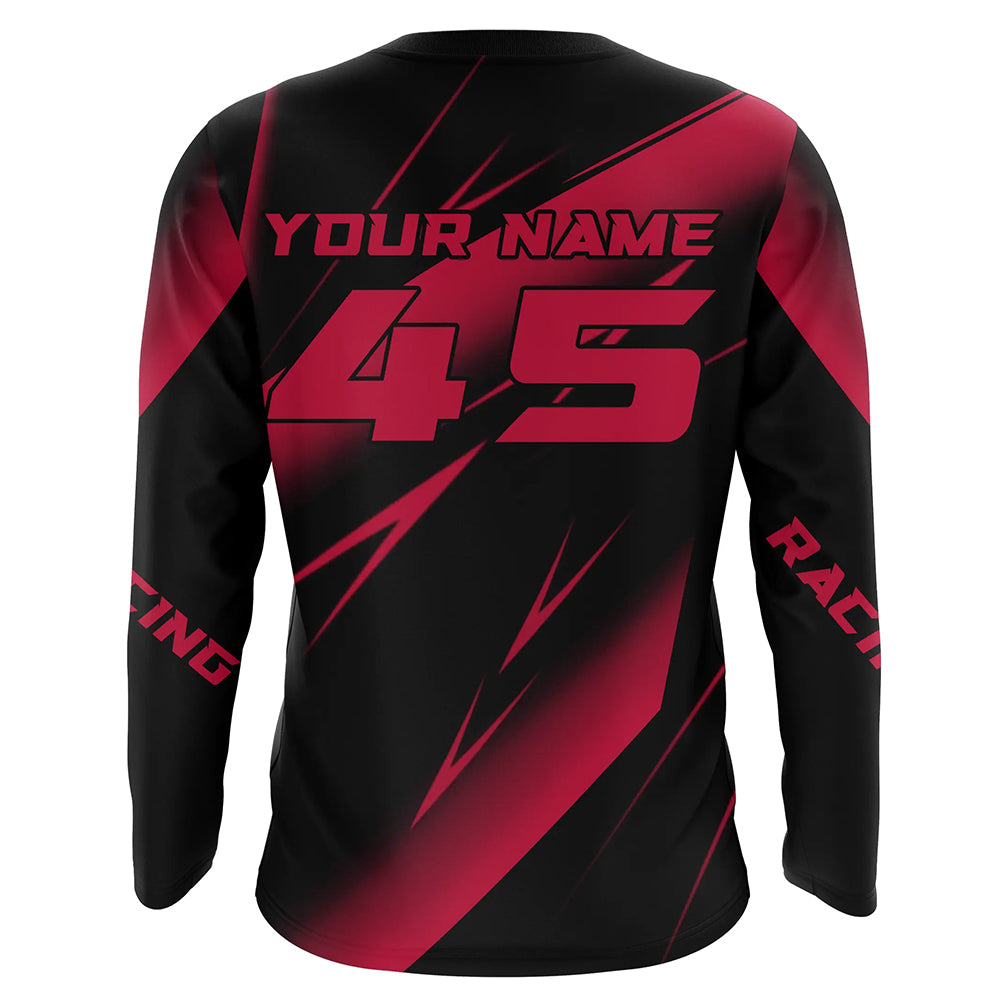 Motocross Racing Jersey Pink Upf30+ Dirt Bike Shirt Motorcycle Off-Road Jersey XM293