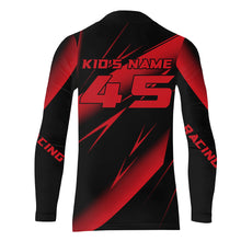 Load image into Gallery viewer, Motocross Racing Jersey Red Upf30+ Dirt Bike Shirt Motorcycle Off-Road Jersey XM293