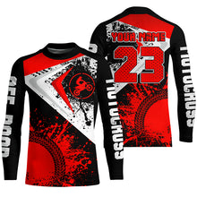 Load image into Gallery viewer, Motocross Jersey Red Black Custom Dirt Bike Shirt For Kid Men Women Off-road Racing Shirt XM311