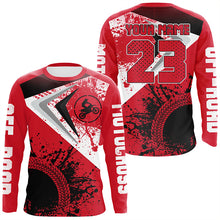 Load image into Gallery viewer, Motocross Jersey Red Custom Dirt Bike Shirt For Kid Men Women Off-road Racing Shirt XM311