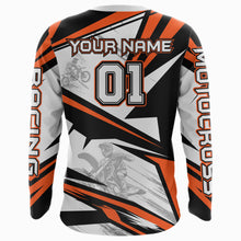 Load image into Gallery viewer, Orange Dirt Bike Racing Jersey Upf30+ Motocross Shirt Men Kid Women Off-Road Jersey XM279