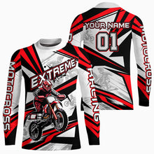 Load image into Gallery viewer, Red Dirt Bike Racing Jersey Upf30+ Motocross Shirt Men Kid Women Off-Road Jersey XM279