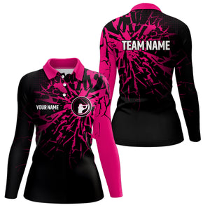 Pink Golf Polo Shirt Custom Golf Shirts for Men and Women Team Golf Apparel MMG58