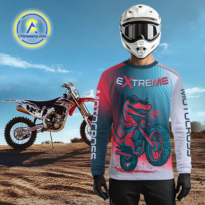 Aligator Motocross Racing Jersey Dirt Bike Jersey Men Kid Women Motorcycle Shirt XM376