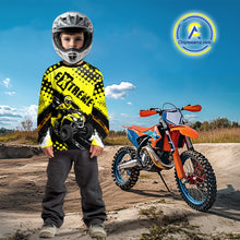 Load image into Gallery viewer, Yellow ATV Racing Jersey Custom ATV Motocross Shirt Kid Women Men ATV Jersey MX130