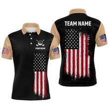 Load image into Gallery viewer, Custom American Flag Golf Polo Shirt Patriotic Golf Polo Shirts For Men Women MMG06