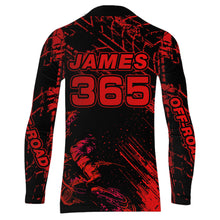 Load image into Gallery viewer, Motocross Racing Jersey Red Upf30+ Men Women Kid Dirt Bike Shirt Motorcycle Jersey XM200